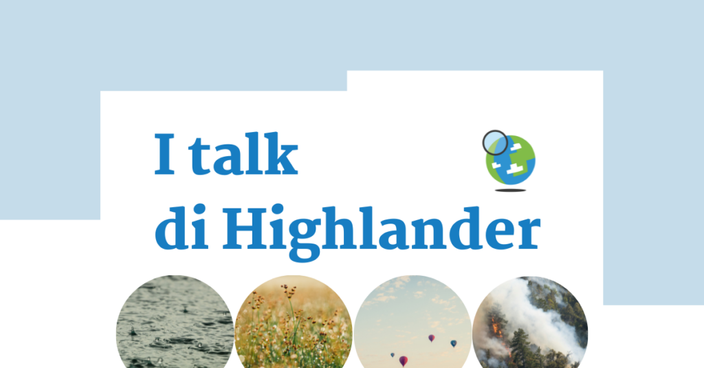 locandina talk highlander